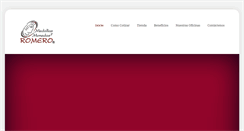 Desktop Screenshot of gafetesmmromero.com